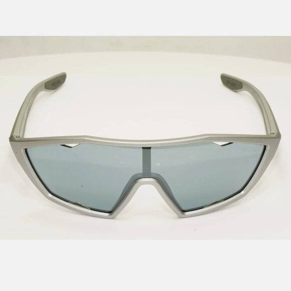 Versace Grey Visor Shield Sunglasses 50mm Box - Picture 2 of 8